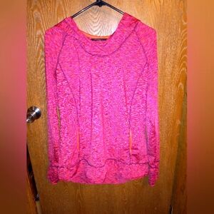 Tangerine sports hoodie sz XL w pockets